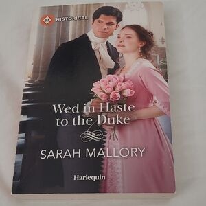 3/$5 Or 6/$10❤️Wed in Haste to the Duke by Sarah Mallory